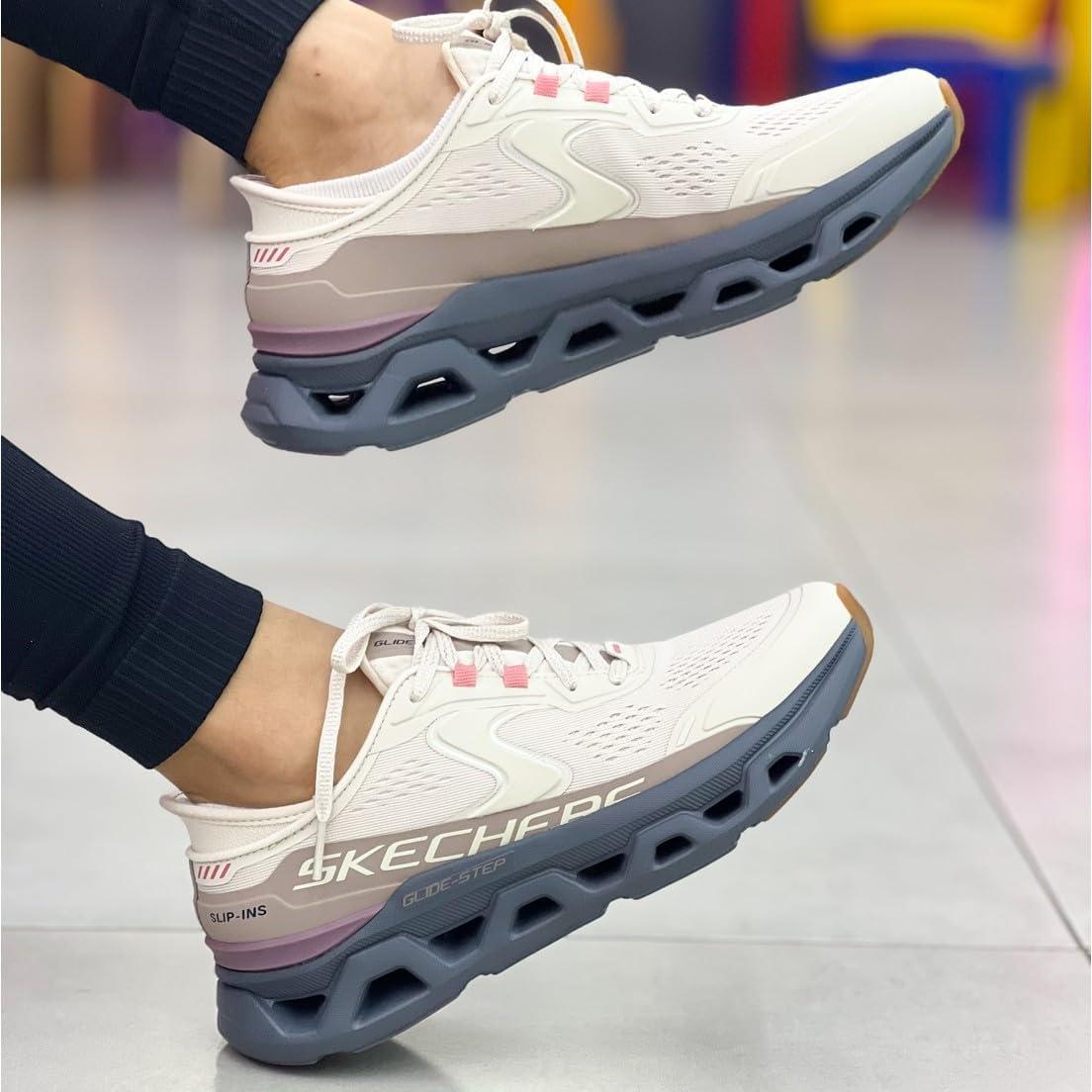 imageSkechers Womens GlideStep Atlus Hands Free SlipinsNtgynaturalGrey