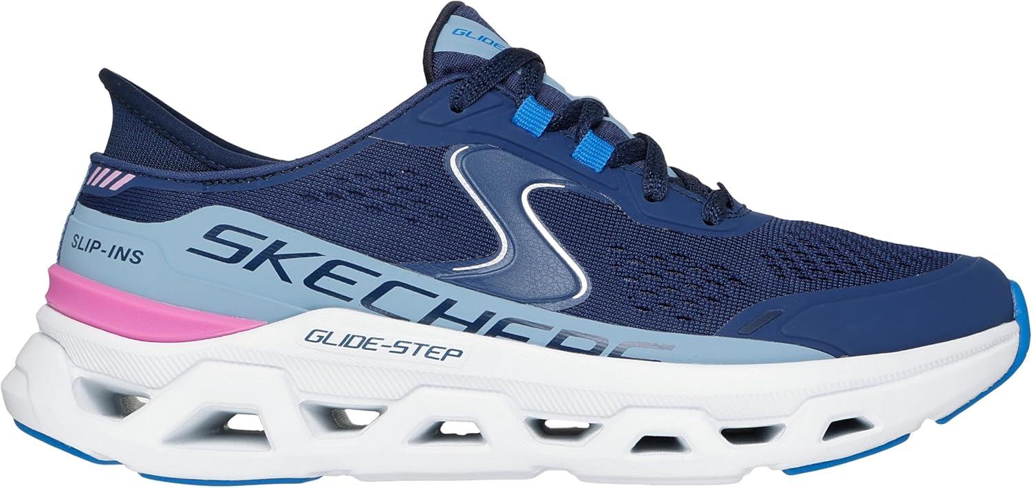 imageSkechers Womens GlideStep Atlus Hands Free SlipinsNvblnavyBlue