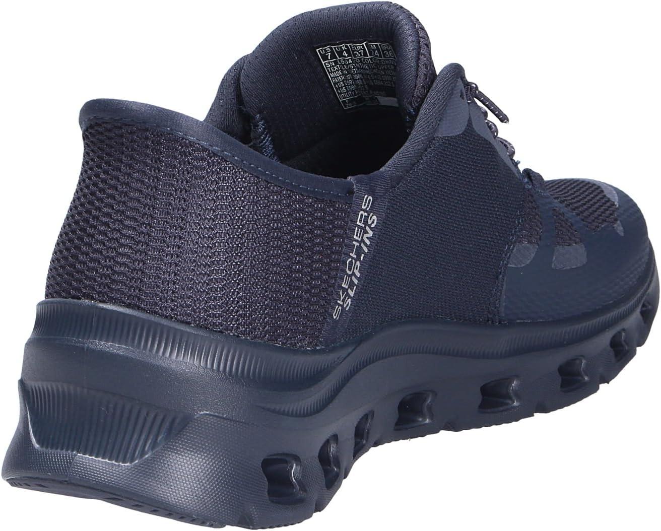 imageSkechers Womens GlideStep Pro Hands Free SlipinsDark Navy Mesh Trim