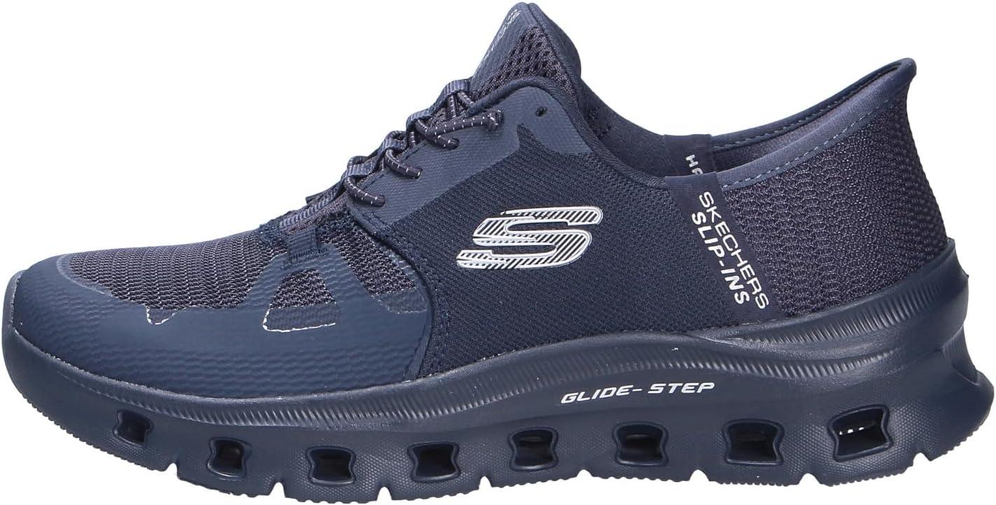 imageSkechers Womens GlideStep Pro Hands Free SlipinsDark Navy Mesh Trim