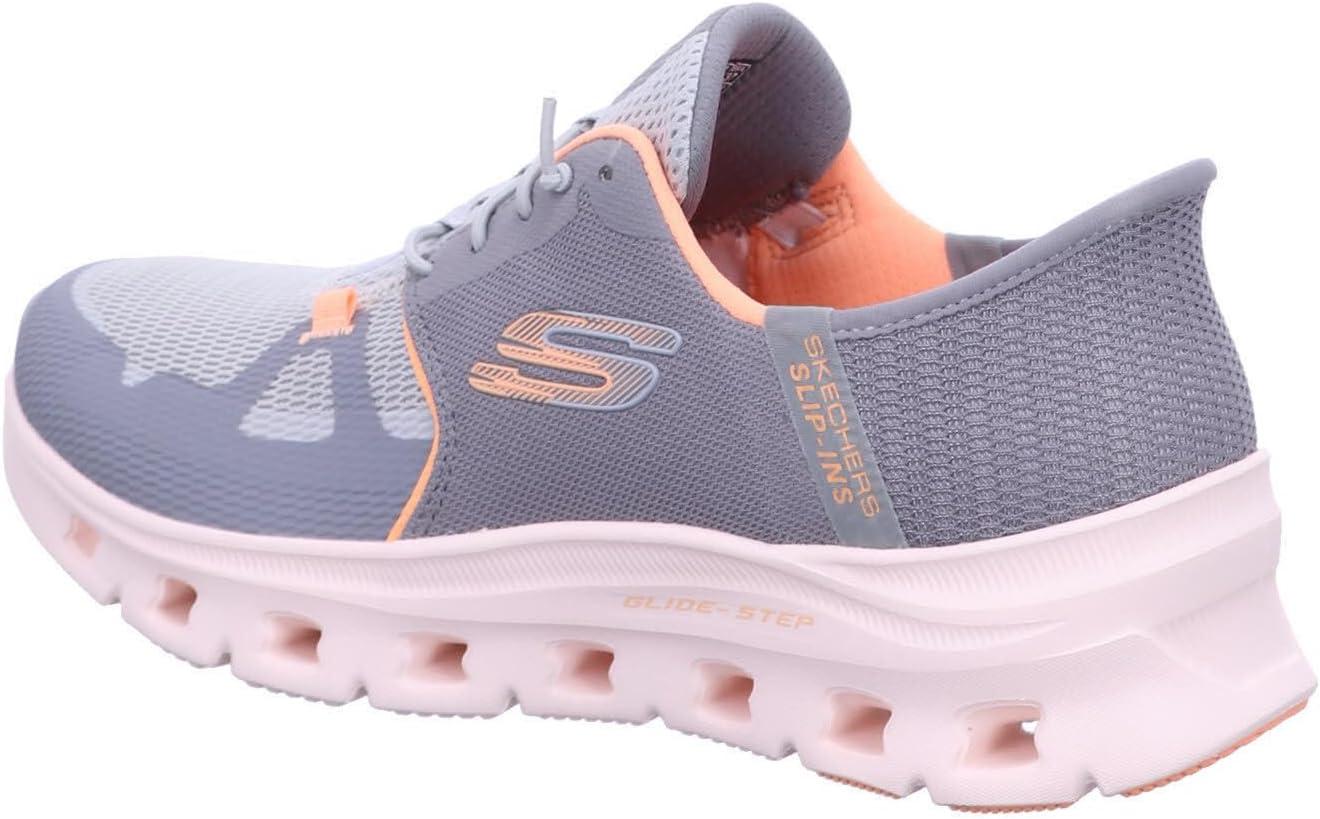 imageSkechers Womens GlideStep Pro Hands Free SlipinsGyorgrayOrange