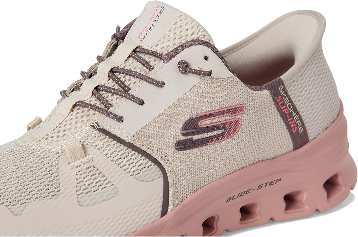 imageSkechers Womens GlideStep Pro Hands Free SlipinsTpmttaupeMulti
