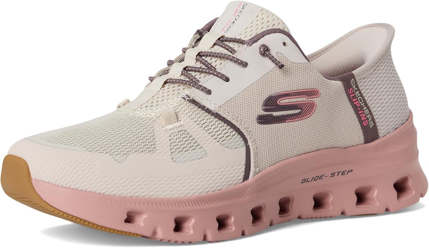imageSkechers Womens GlideStep Pro Hands Free SlipinsTpmttaupeMulti