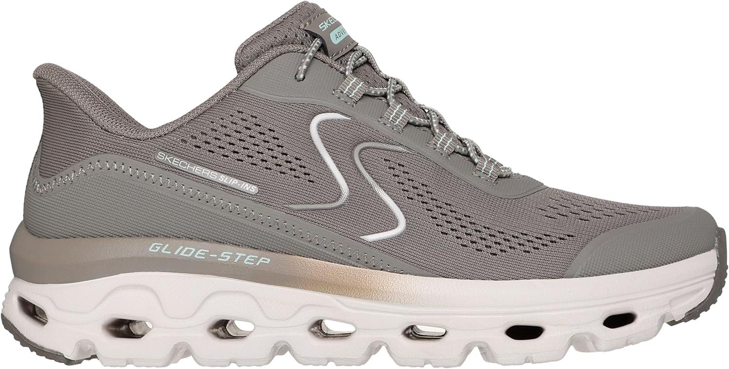 imageSkechers Womens GlideStep Sole Hands Free SlipinsBrnbrown