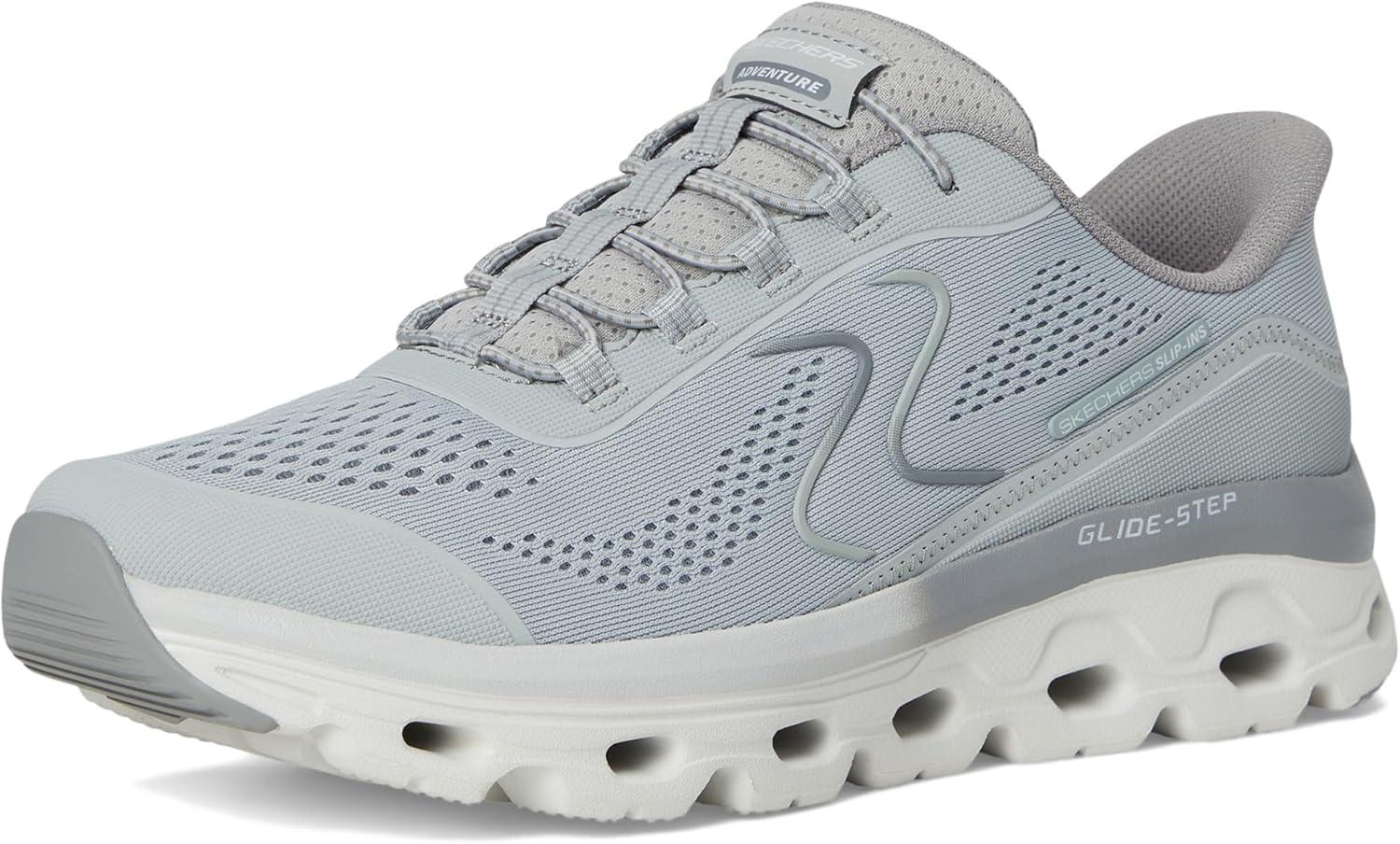 imageSkechers Womens GlideStep Sole Hands Free SlipinsLight Gray