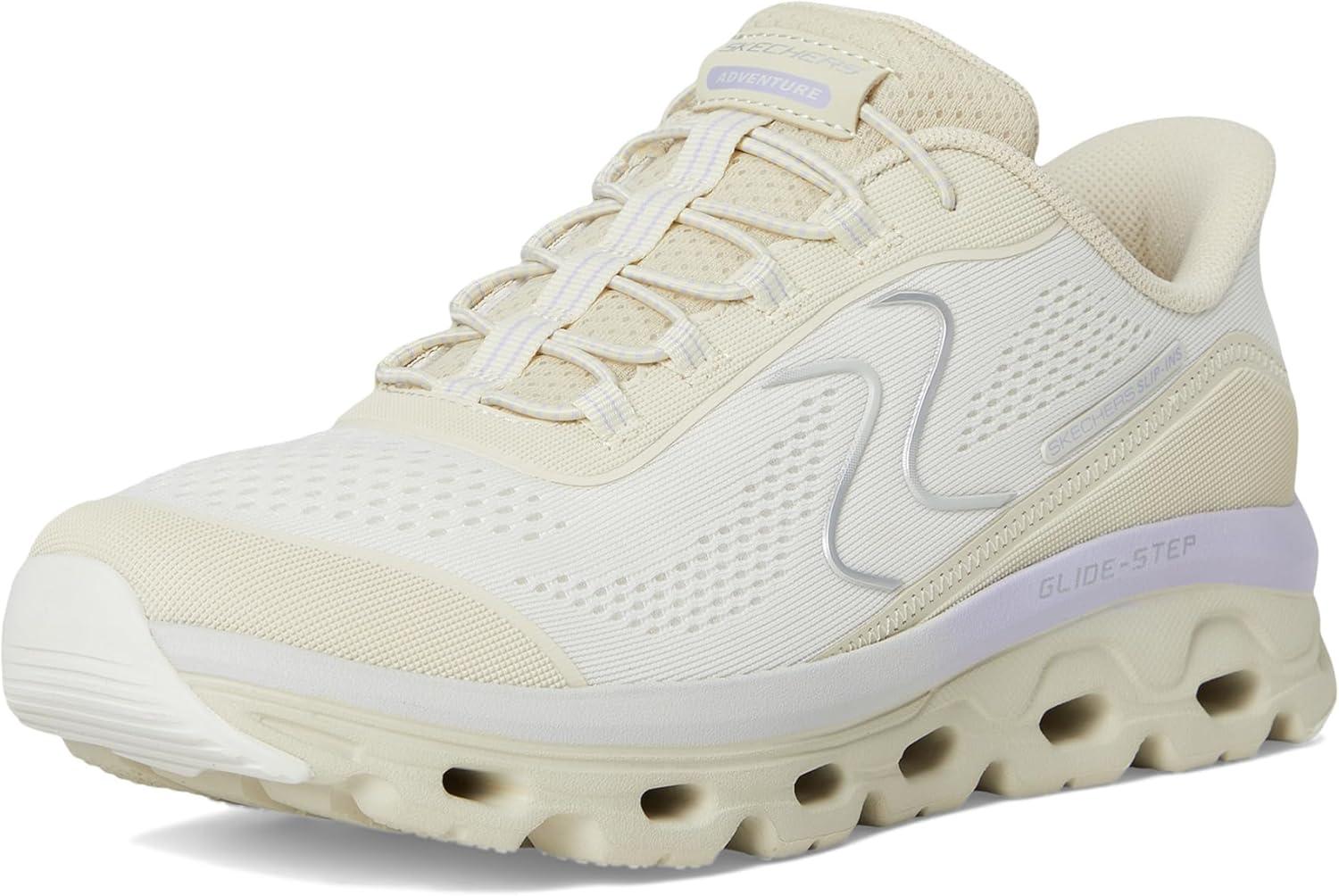 imageSkechers Womens GlideStep Sole Hands Free SlipinsNtprnaturalPurple