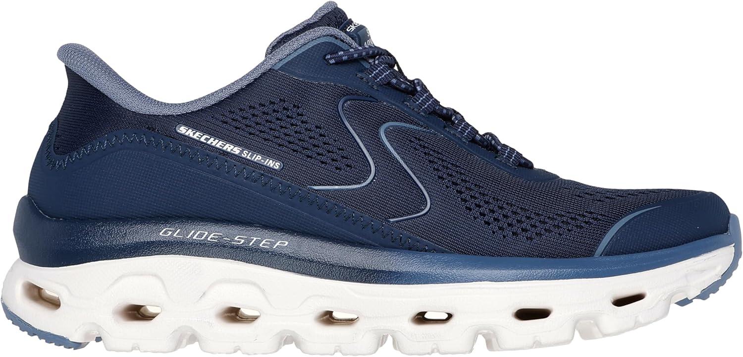 imageSkechers Womens GlideStep Sole Hands Free SlipinsNvynavy
