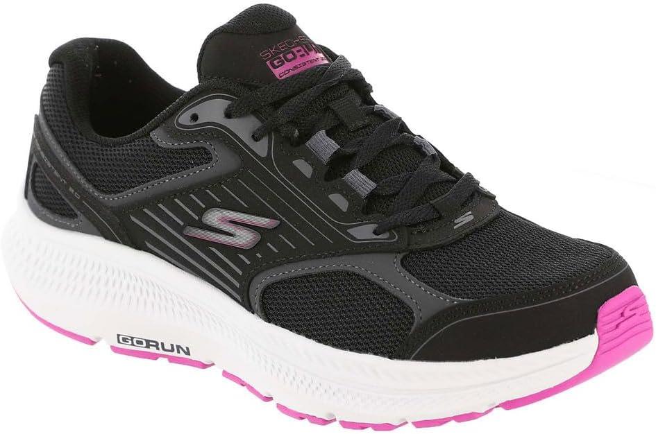 imageSkechers Womens Go Run Consistent 20 AdvantageBlackFuchsia