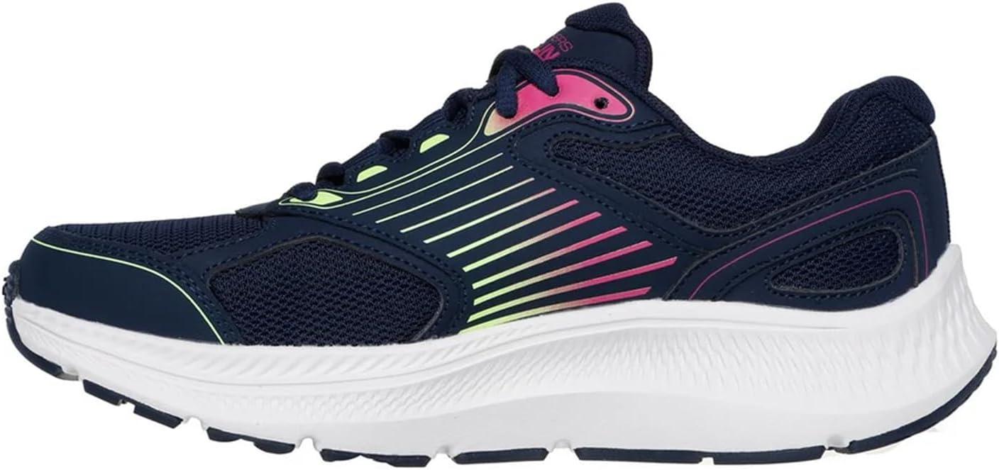 imageSkechers Womens Go Run Consistent 20 AdvantageNavy Leather Multi Trim