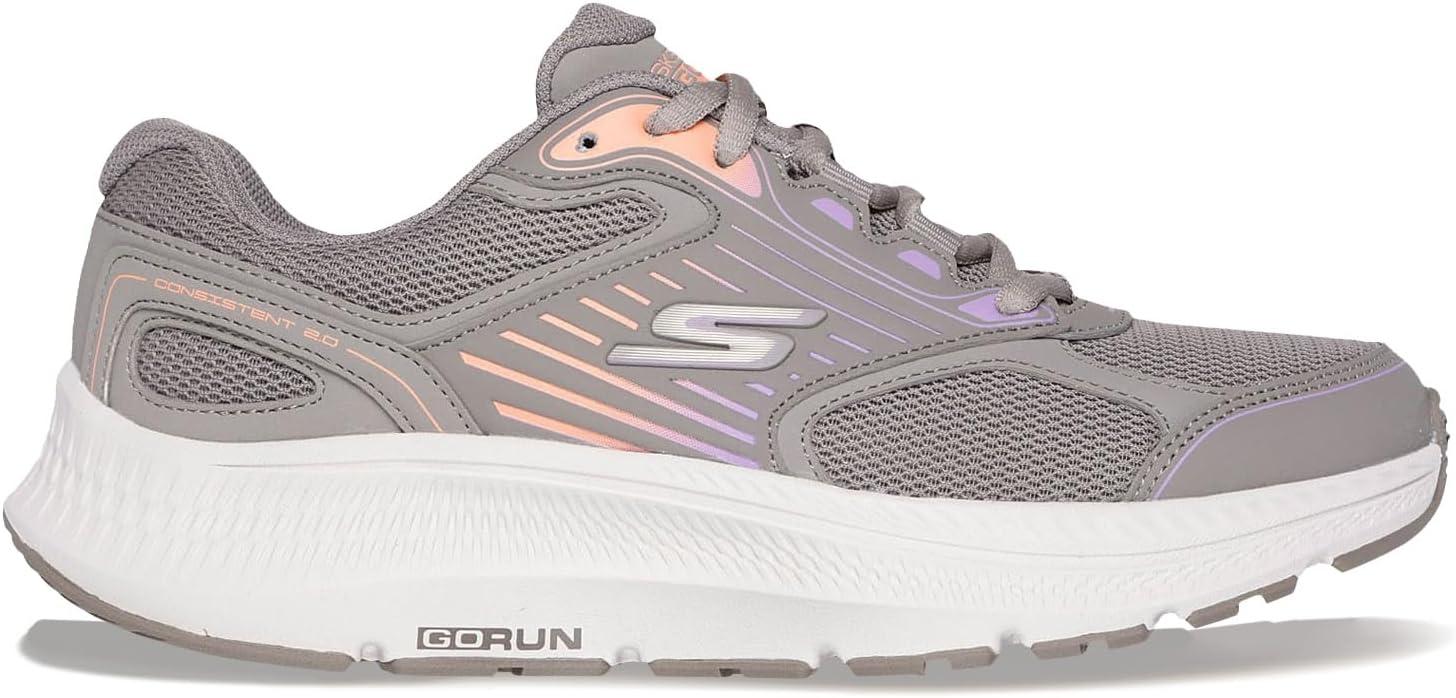 imageSkechers Womens Go Run Consistent 20 AdvantageTaupeMulti
