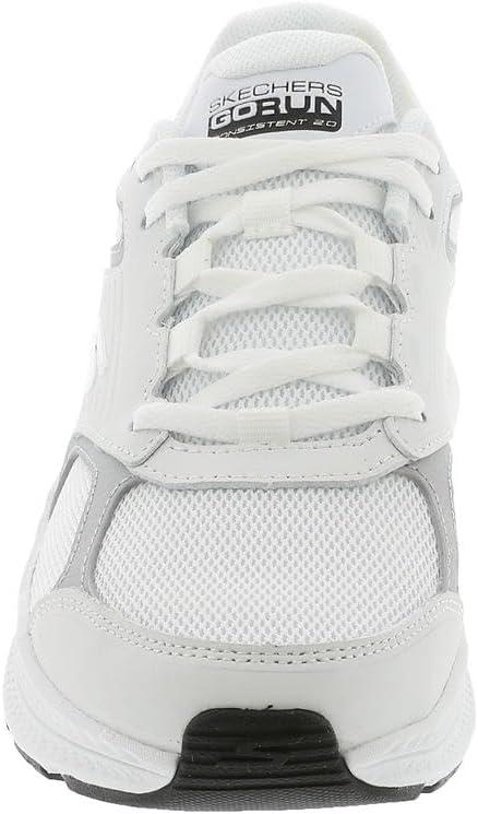 imageSkechers Womens Go Run Consistent 20 AdvantageWhiteSilver