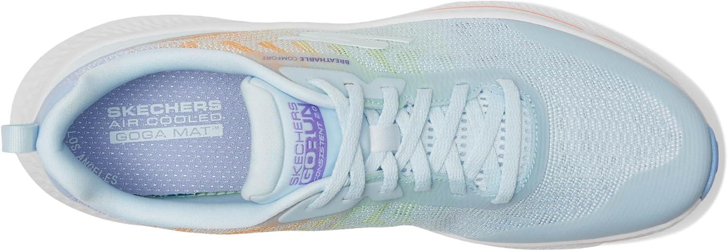 imageSkechers Womens Go Run Consistent 20 Breathable ComfortBlueMulti