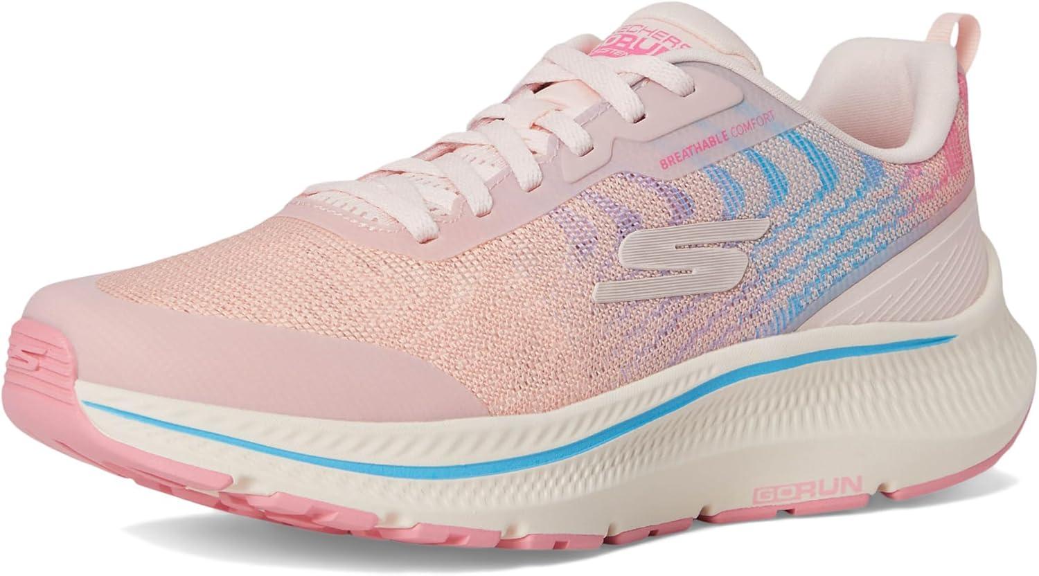 imageSkechers Womens Go Run Consistent 20 Breathable ComfortPinkMulti