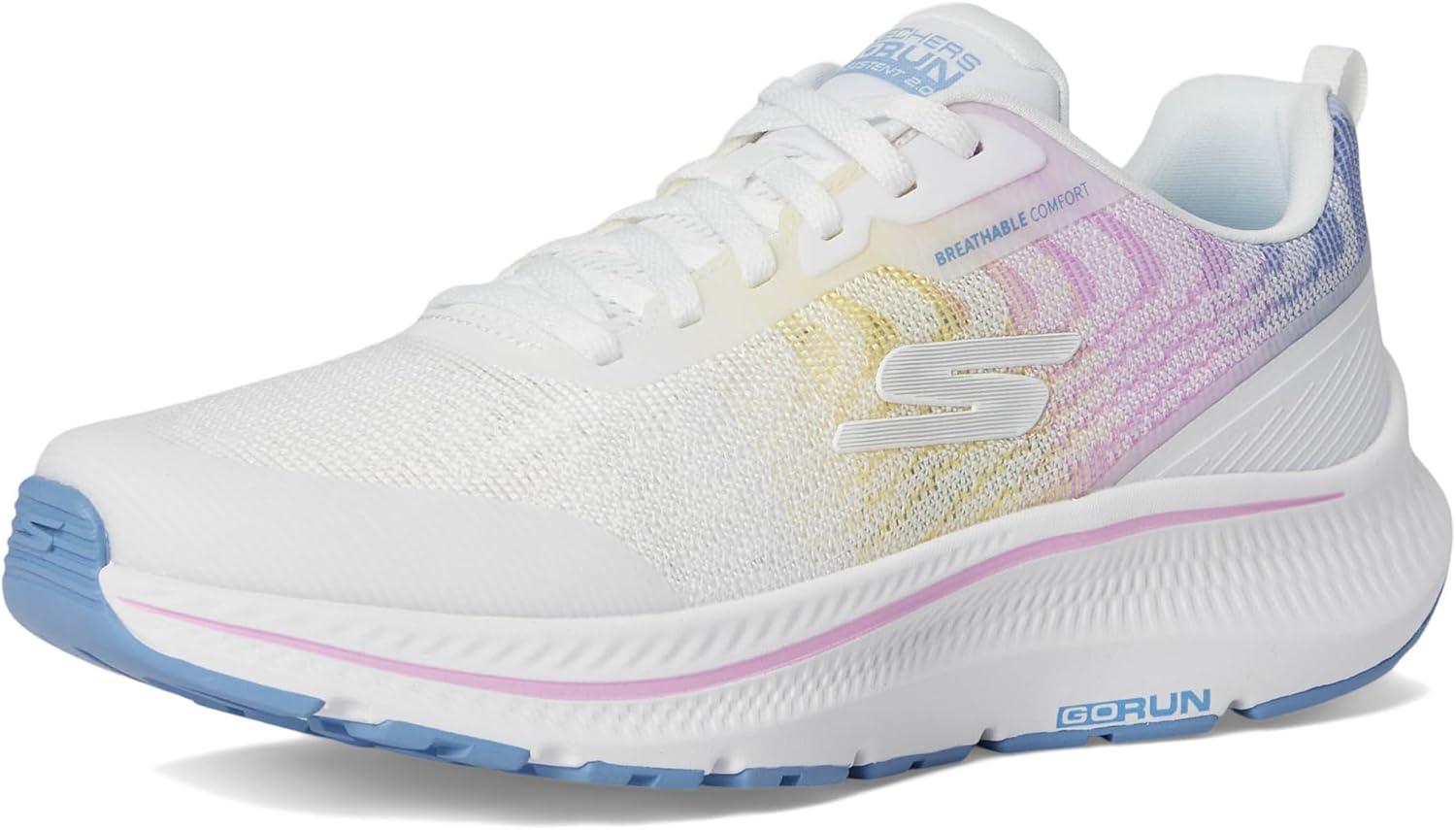 imageSkechers Womens Go Run Consistent 20 Breathable ComfortWhiteMulti