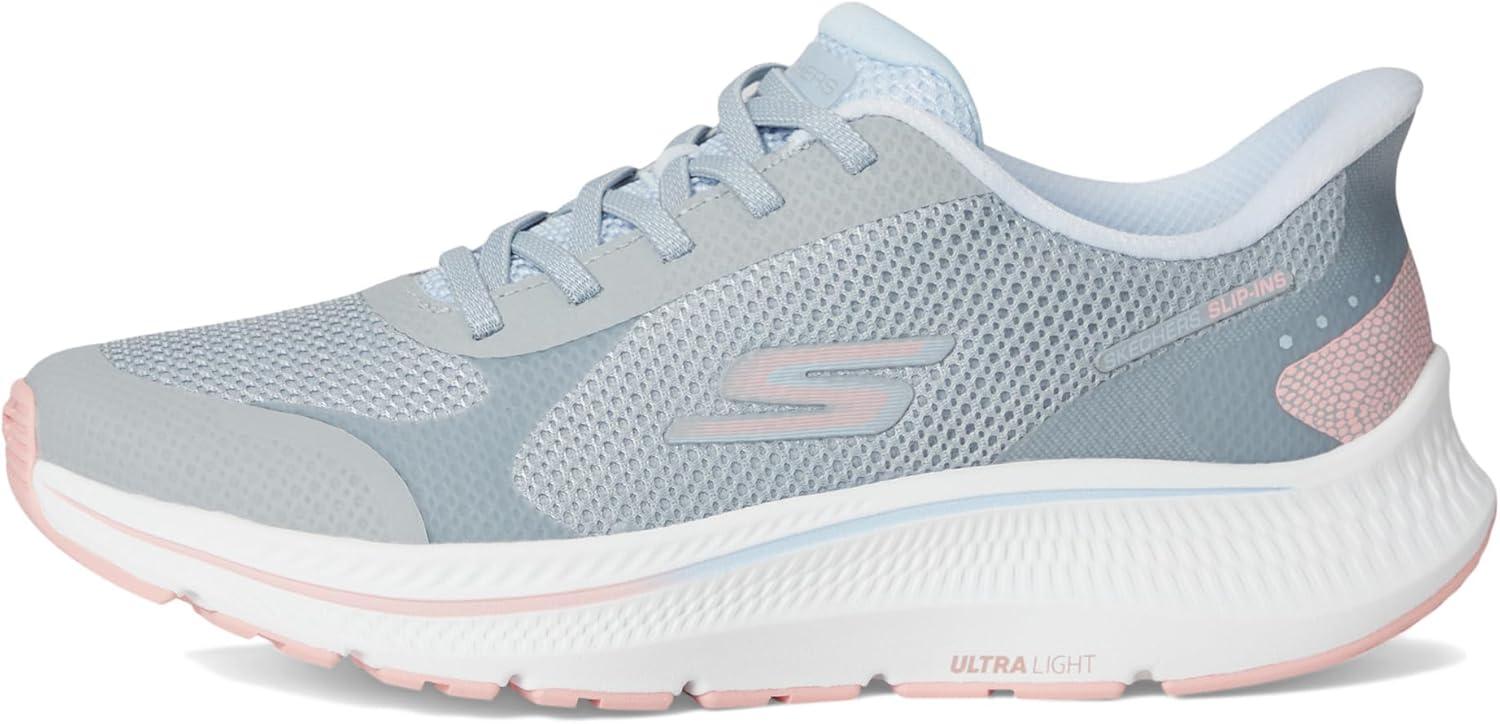 imageSkechers Womens Go Run Consistent 20 Captiva Hands Free SlipinsGrayLight Blue