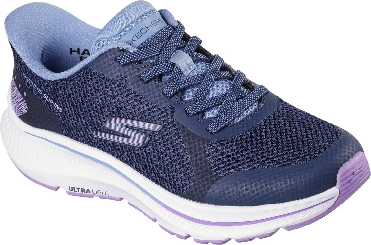 imageSkechers Womens Go Run Consistent 20 Captiva Hands Free SlipinsNavyLavender