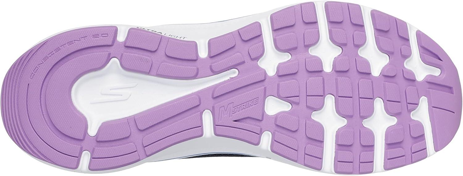 imageSkechers Womens Go Run Consistent 20 Captiva Hands Free SlipinsNavyLavender