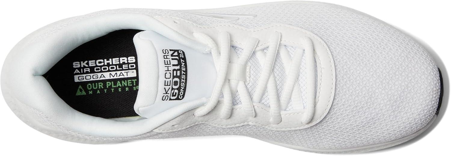imageSkechers Womens Go Run Consistent 20 EngagedWhiteBlack