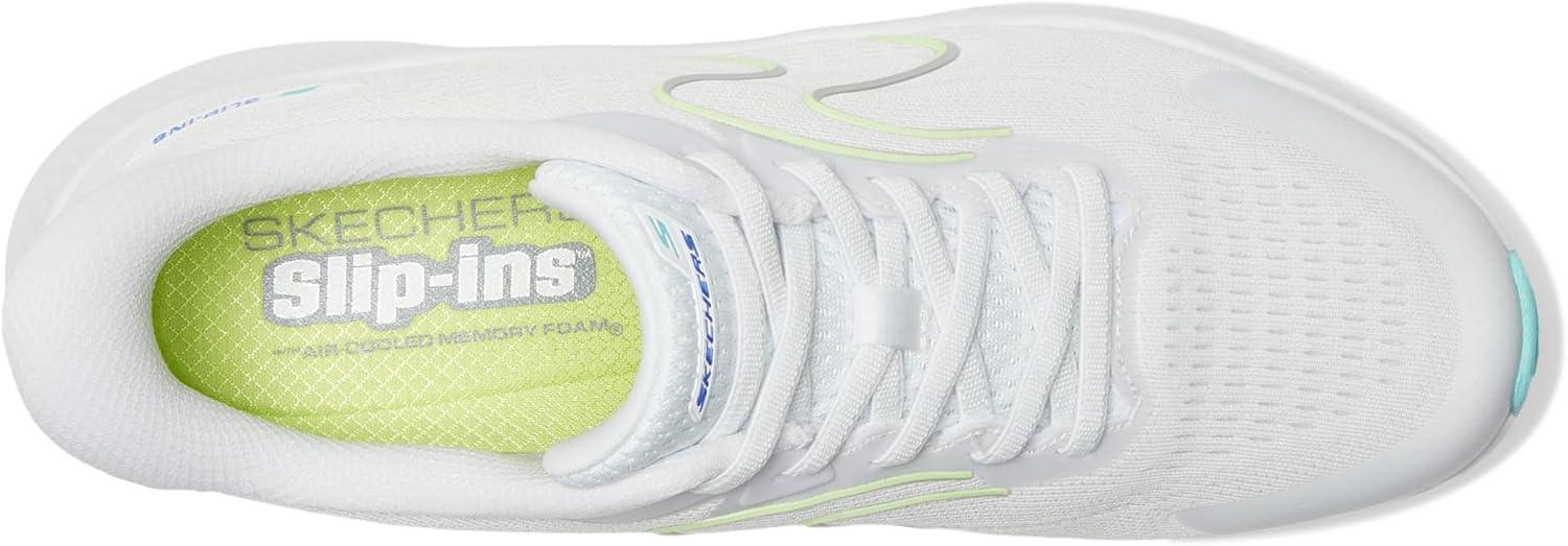 imageSkechers Womens Go Run Consistent 20 Lockhart Hands Free SlipinsWhite