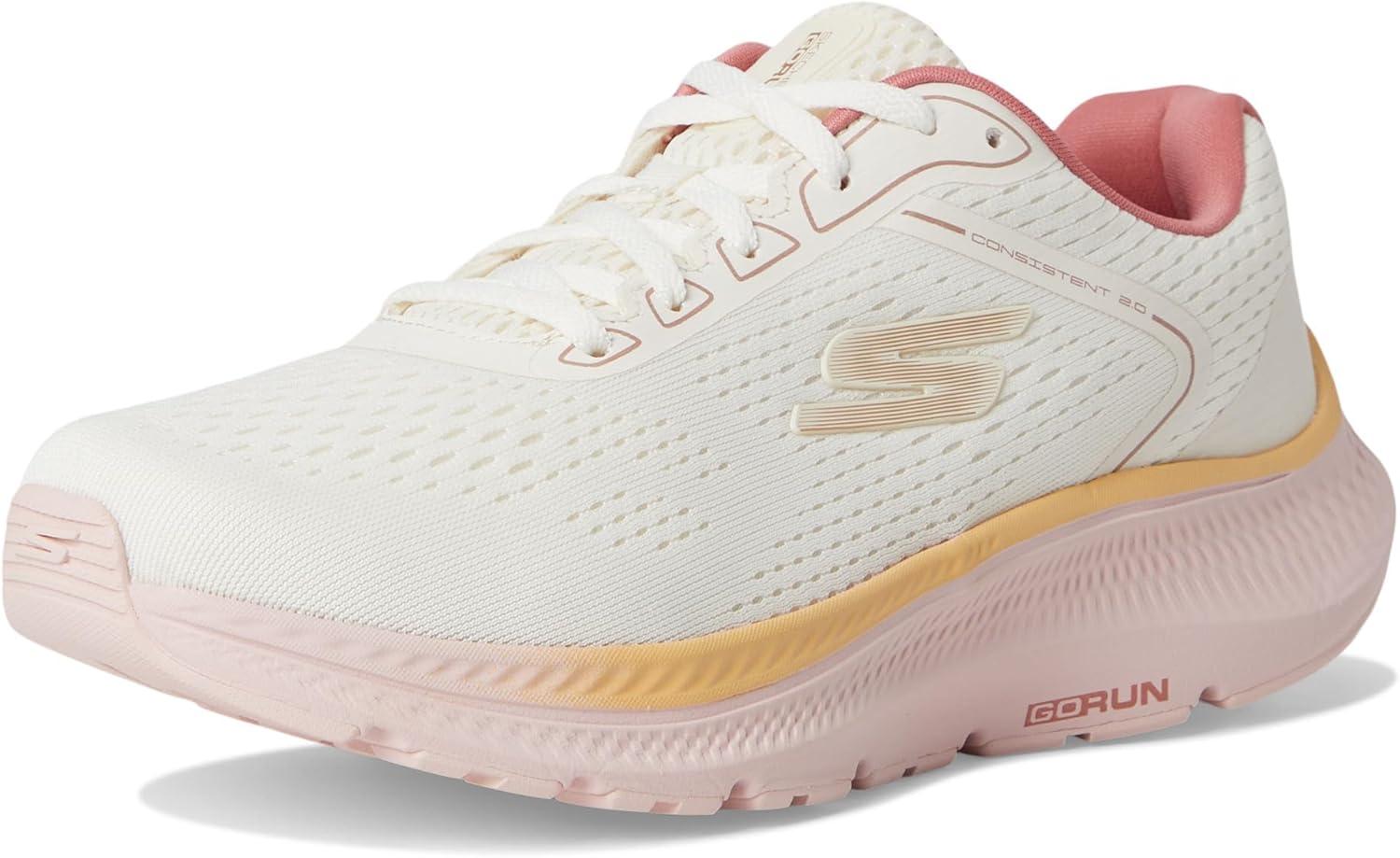 imageSkechers Womens Go Run Consistent 20 MileNaturalPink