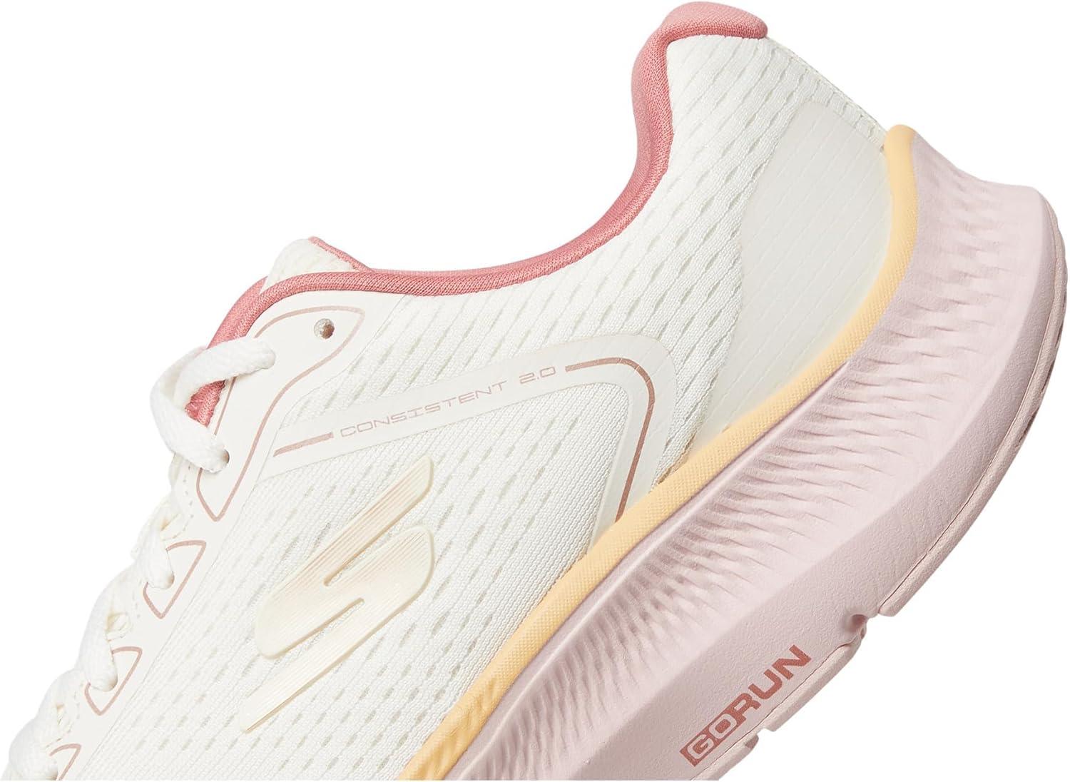 imageSkechers Womens Go Run Consistent 20 MileNaturalPink
