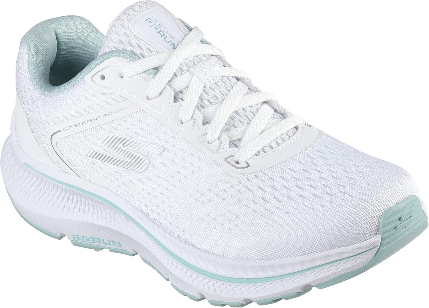 imageSkechers Womens Go Run Consistent 20 MileWhiteMint