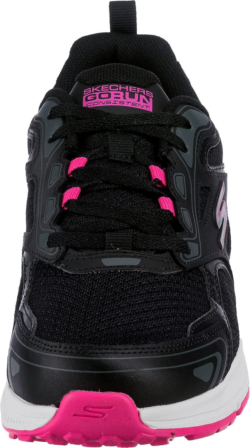 imageSkechers Womens Go Run Consistent SneakerBlackPink