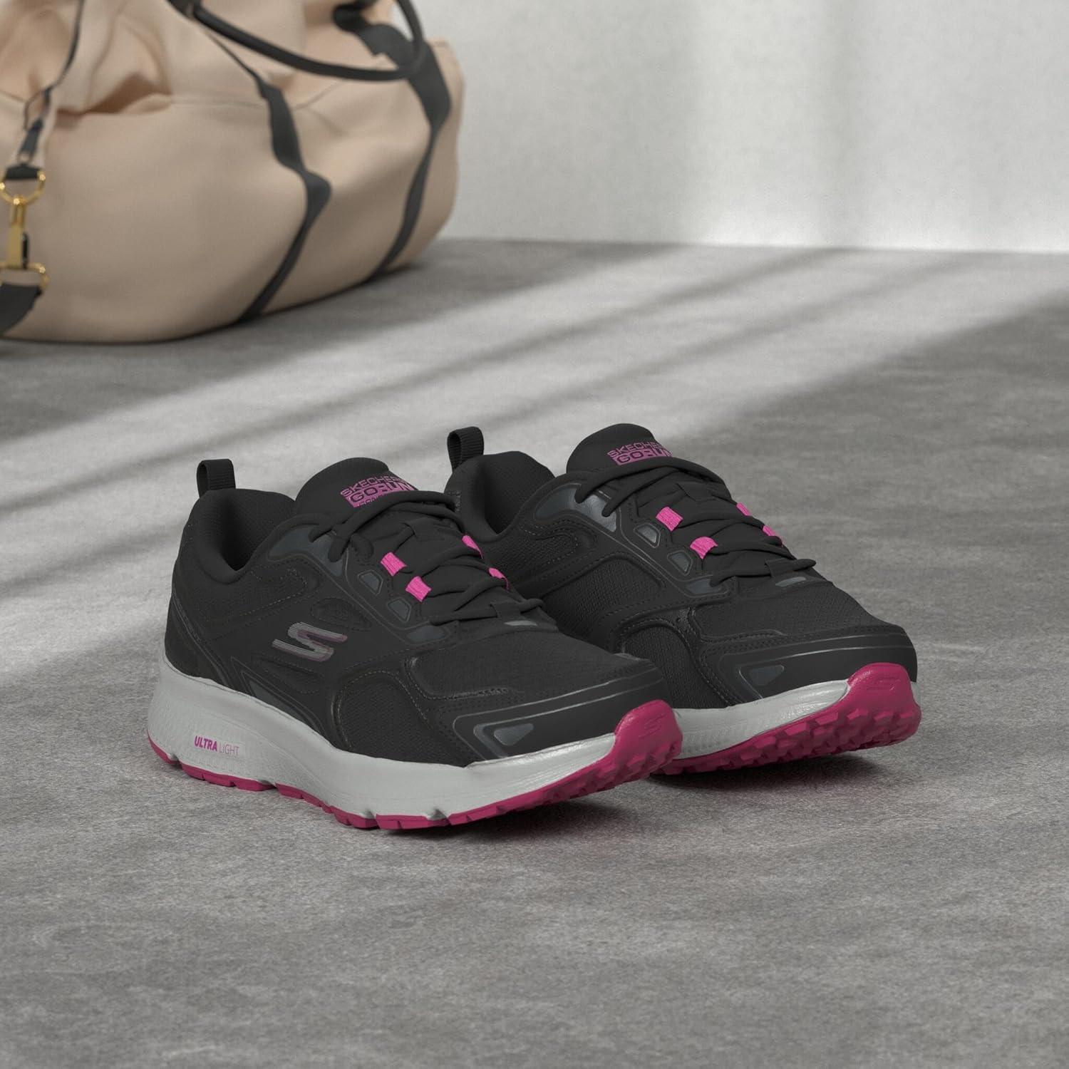 imageSkechers Womens Go Run Consistent SneakerBlackPink