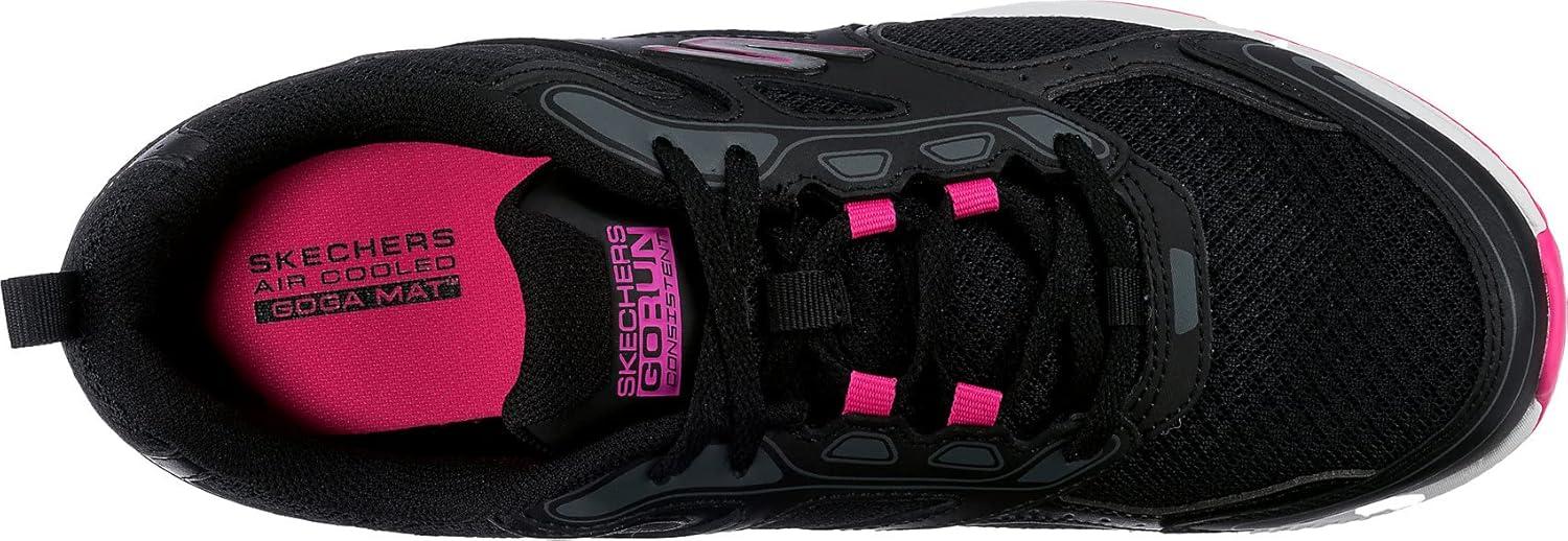 imageSkechers Womens Go Run Consistent SneakerBlackPink