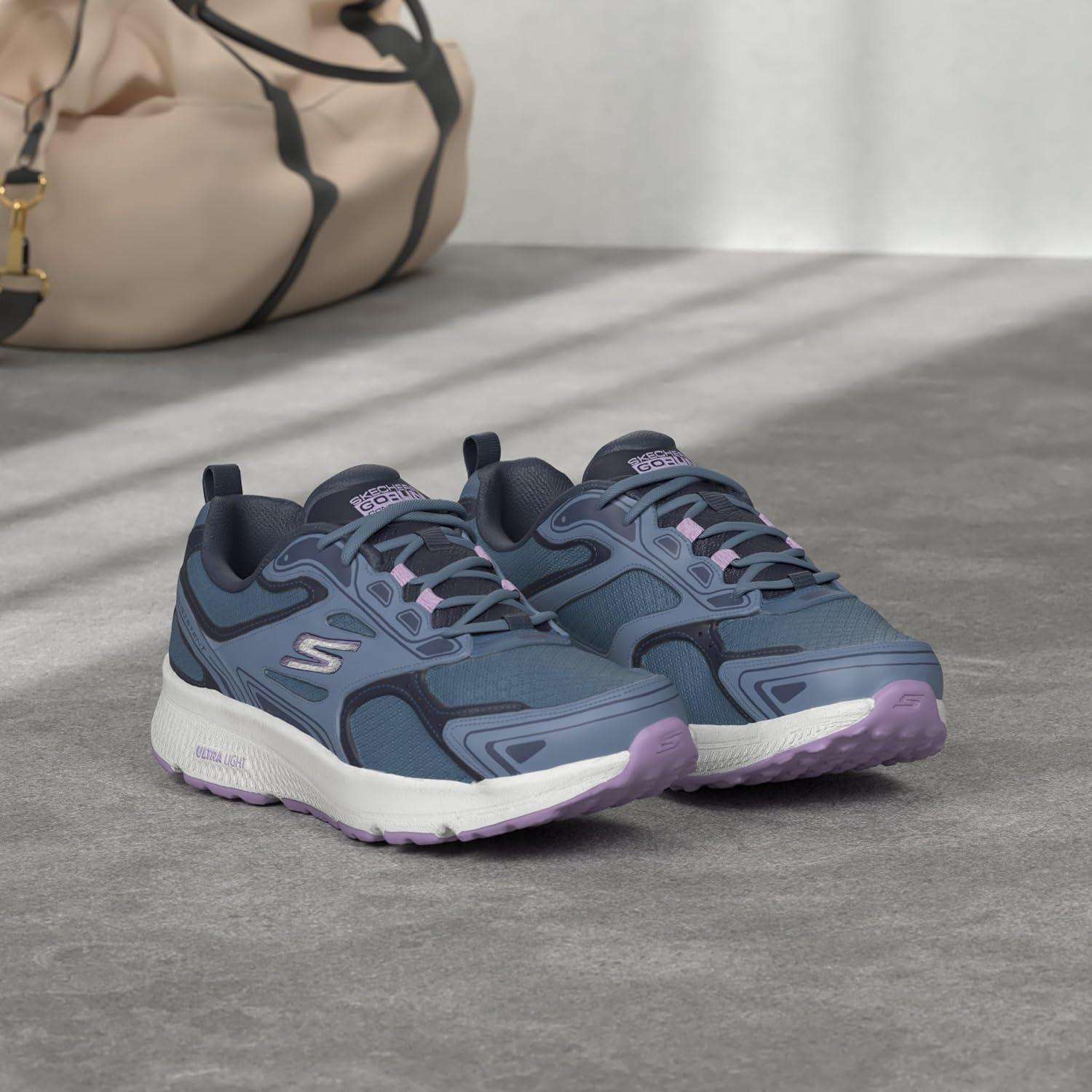 imageSkechers Womens Go Run Consistent SneakerBluePurple