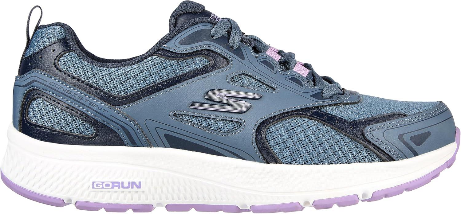 imageSkechers Womens Go Run Consistent SneakerBluePurple