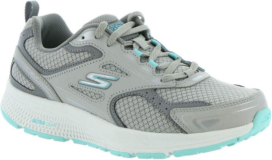 imageSkechers Womens Go Run Consistent SneakerGrayTurquoise