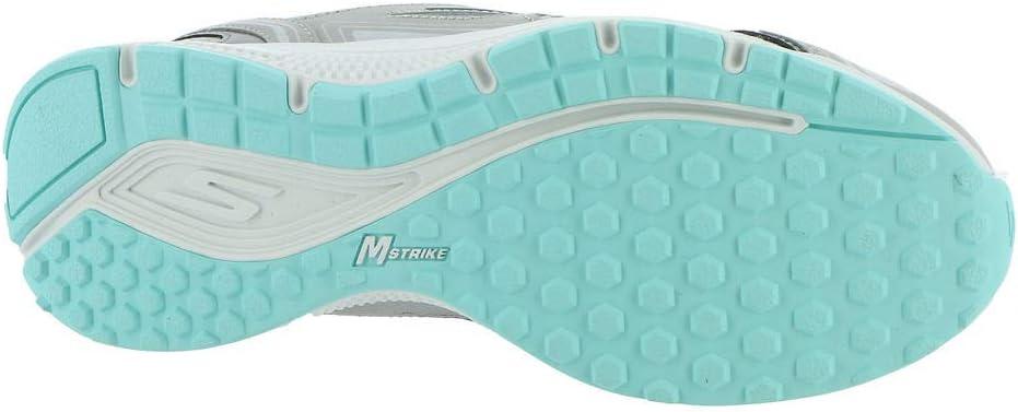 imageSkechers Womens Go Run Consistent SneakerGrayTurquoise