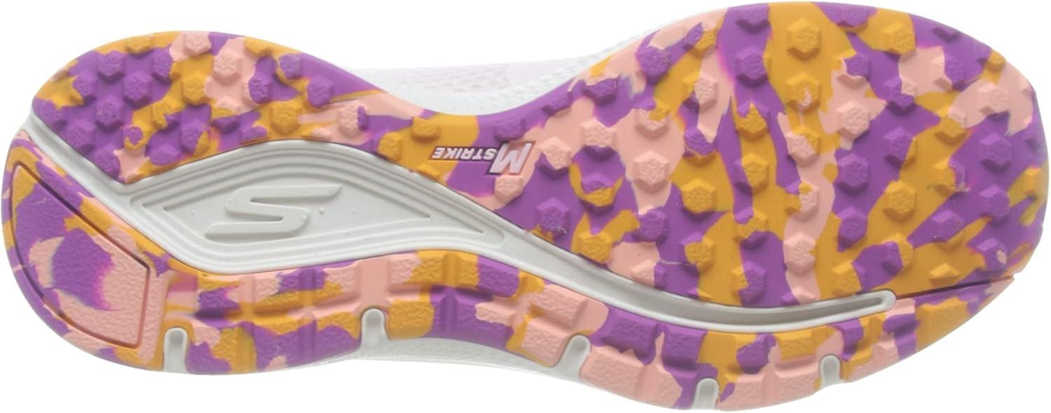 imageSkechers Womens Go Run Consistent SneakerPink Textile Purple Trim