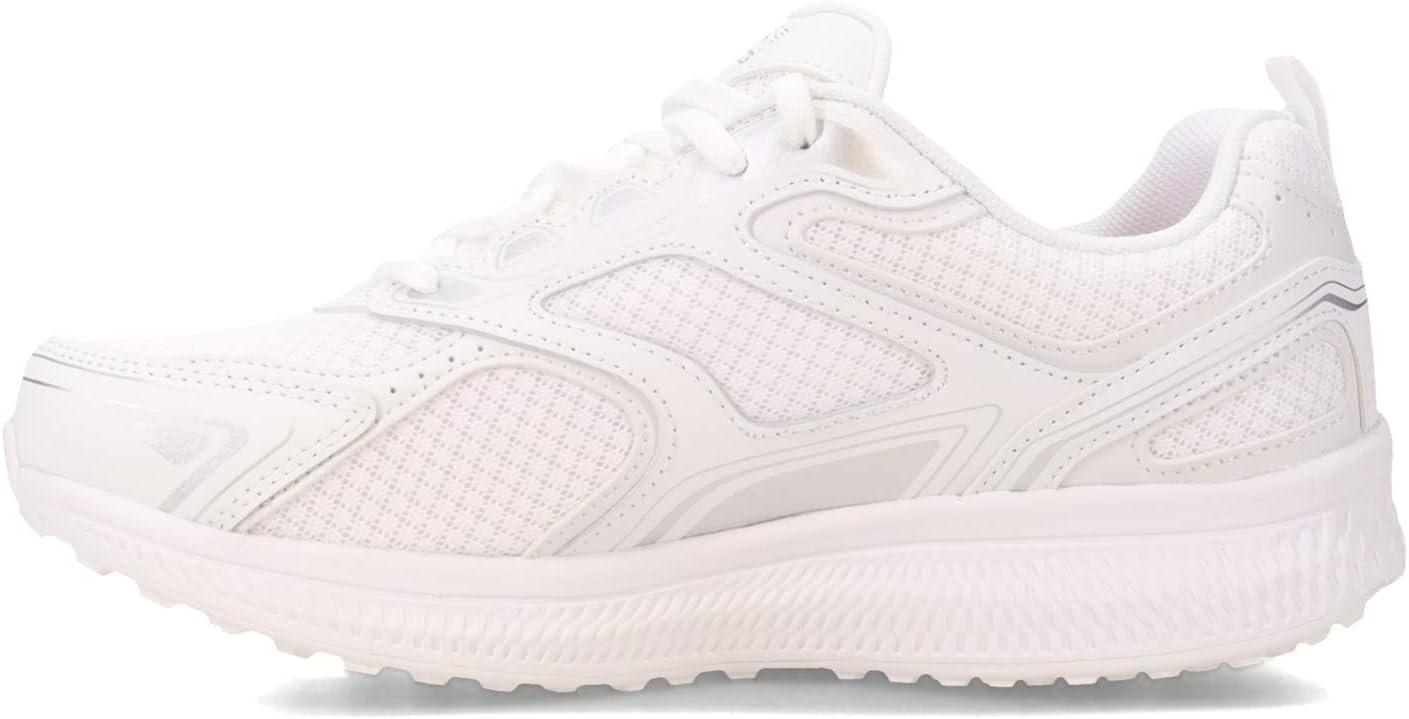 imageSkechers Womens Go Run Consistent SneakerWhiteSilver