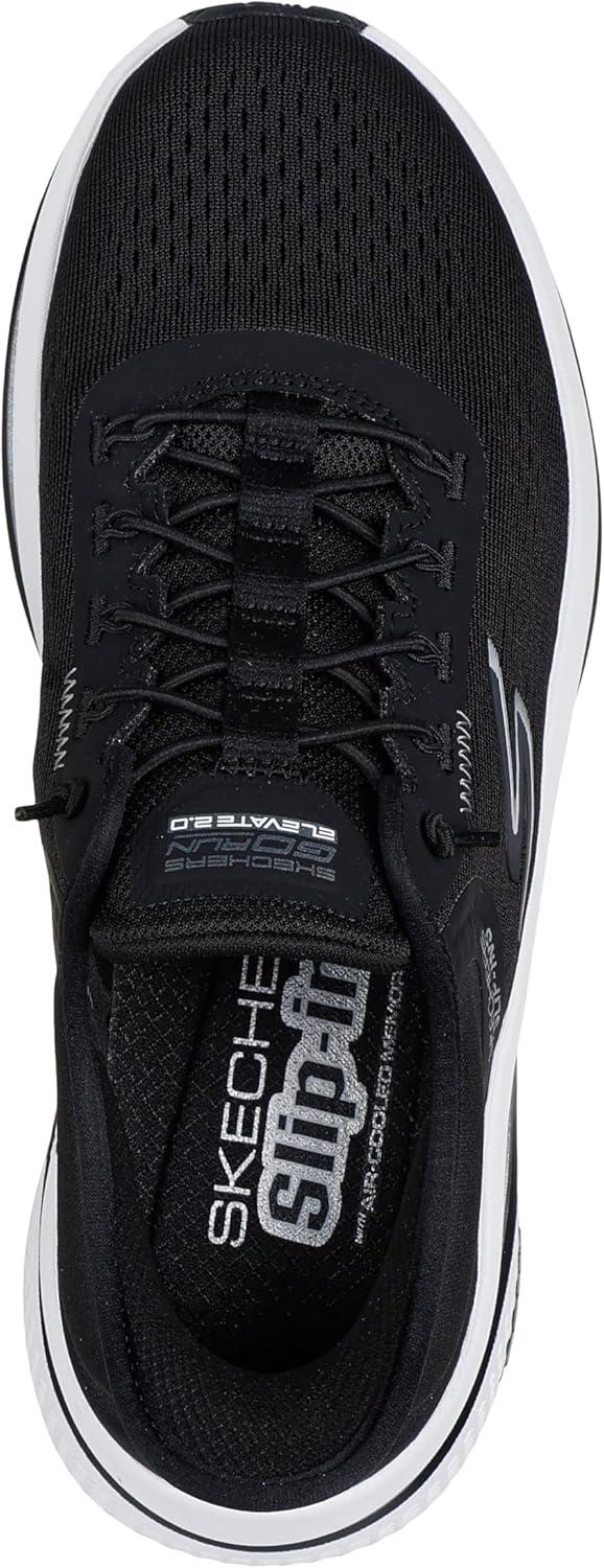 imageSkechers Womens Go Run Elevate 20 Banyan Hands Free SlipinsBlackWhite