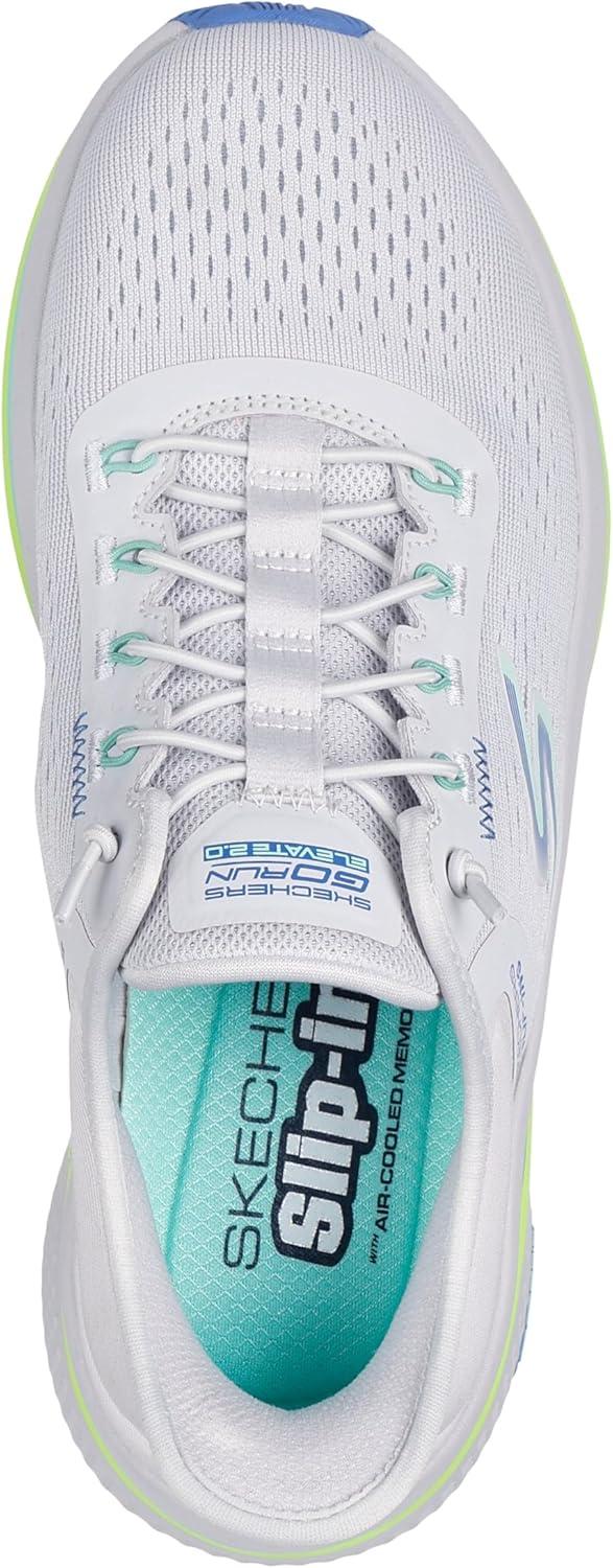 imageSkechers Womens Go Run Elevate 20 Banyan Hands Free SlipinsGrayBlue