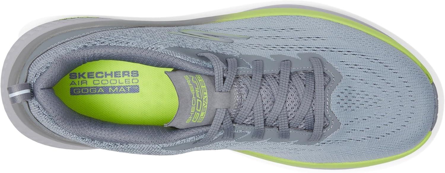 imageSkechers Womens Go Run Elevate 20SneakerGrayLime