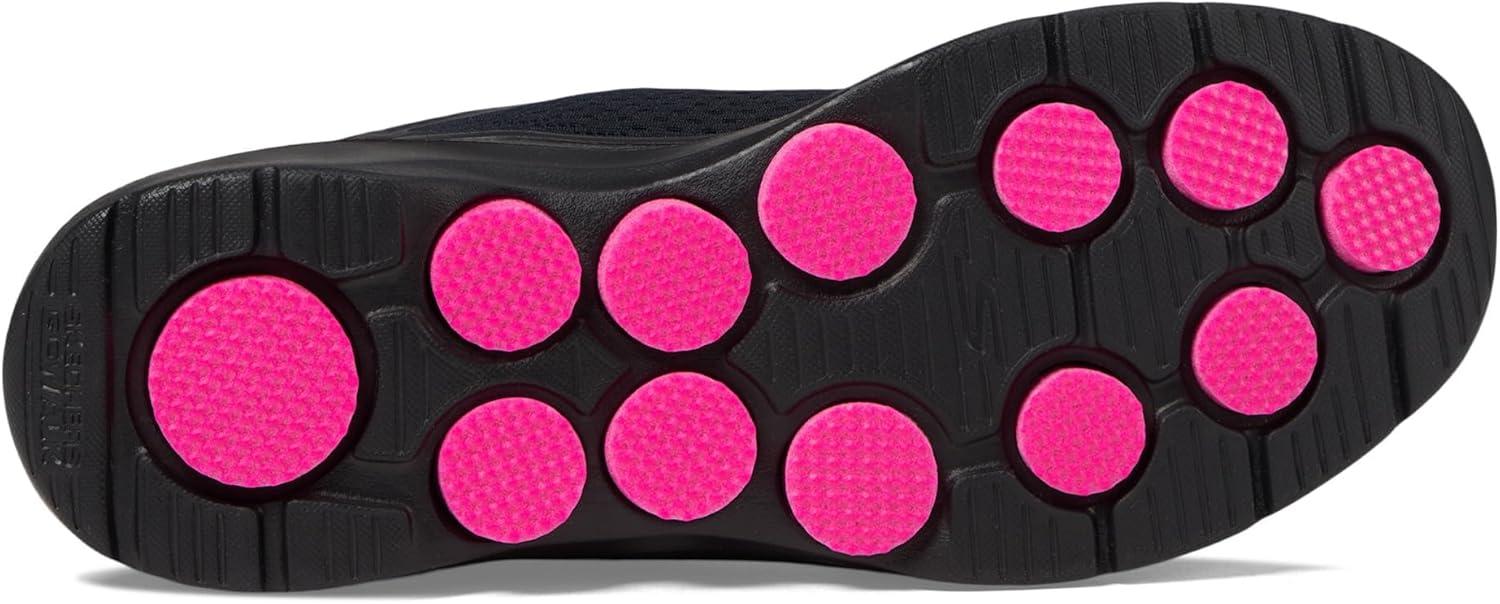 imageSkechers Womens Go Walk 7 Cosmic Waves Athletic Walking SneakerBlackMulti