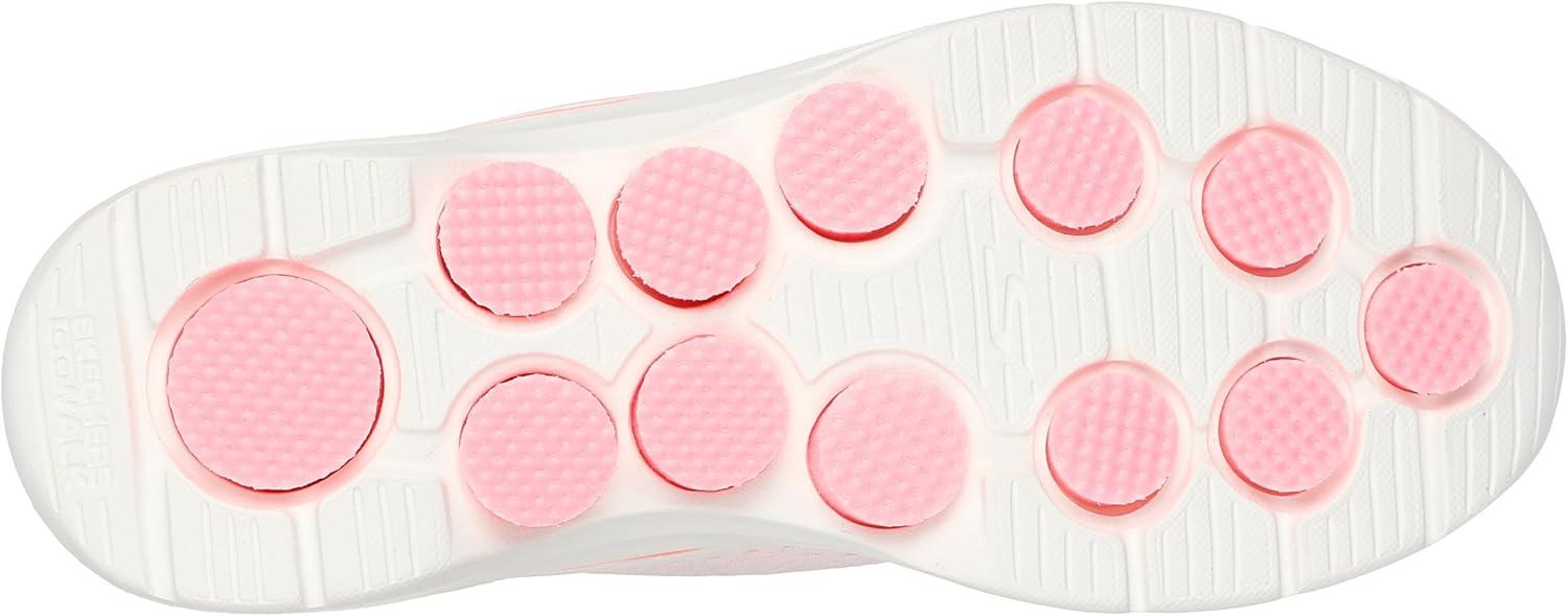 imageSkechers Womens Go Walk 7 Cosmic Waves Athletic Walking SneakerLight Pink