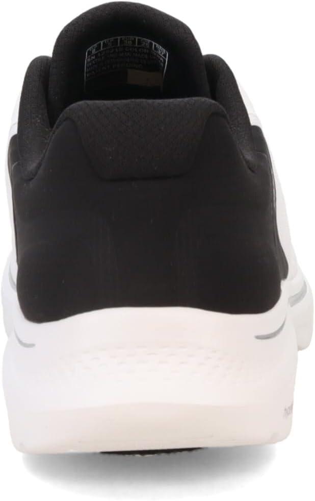 imageSkechers Womens Go Walk 7 Cosmic Waves Athletic Walking SneakerWhiteBlack