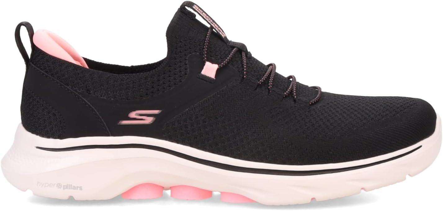 imageSkechers Womens Go Walk 7 AbieBlackHot Pink