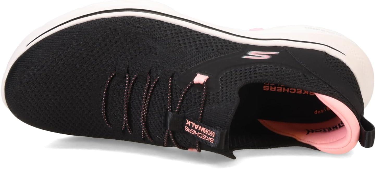 imageSkechers Womens Go Walk 7 AbieBlackHot Pink