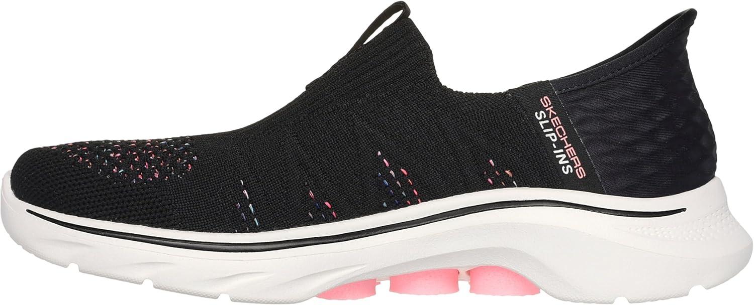 imageSkechers Womens Go Walk 7 City Lights Hands Free SlipinsBlackMulti