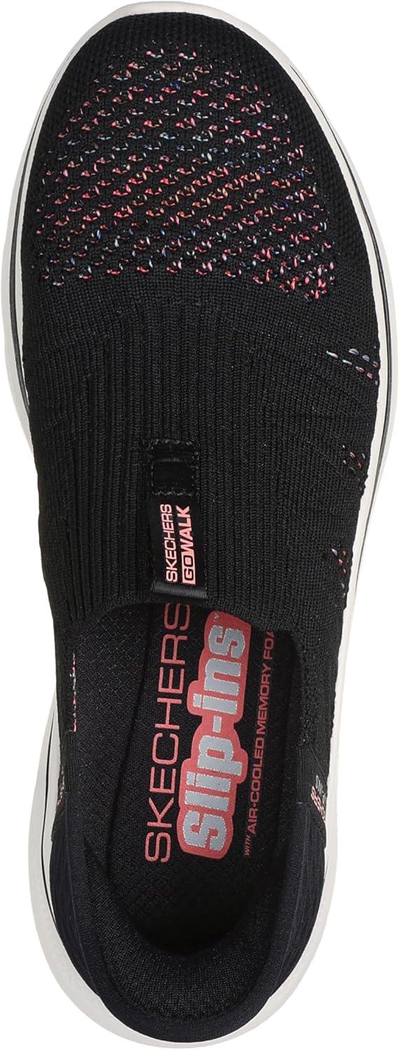 imageSkechers Womens Go Walk 7 City Lights Hands Free SlipinsBlackMulti