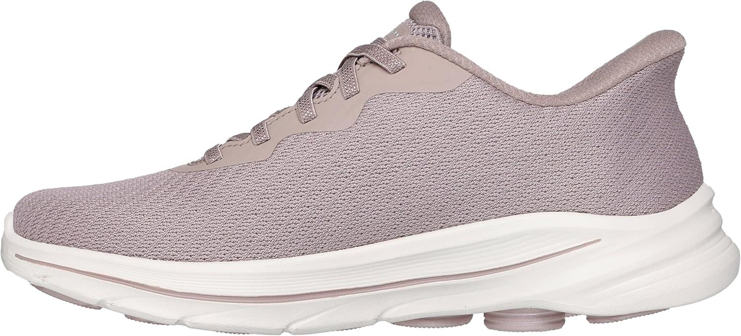 imageSkechers Womens Go Walk 8 Nadia Hands Free SlipinsTaupe