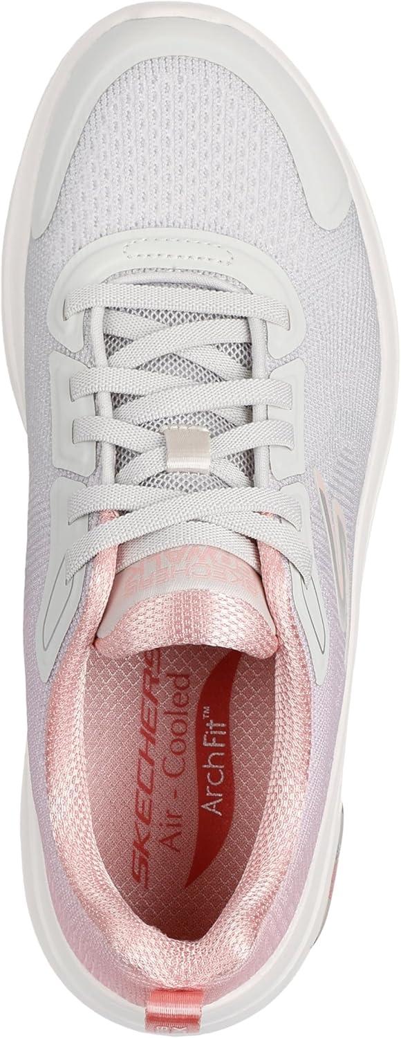 imageSkechers Womens Go Walk Arch Fit 20 BalinNatural Textile Light Pink Trim