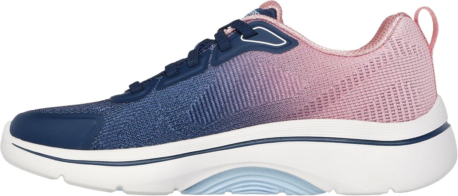 imageSkechers Womens Go Walk Arch Fit 20 BalinNavy Textile Pink Trim