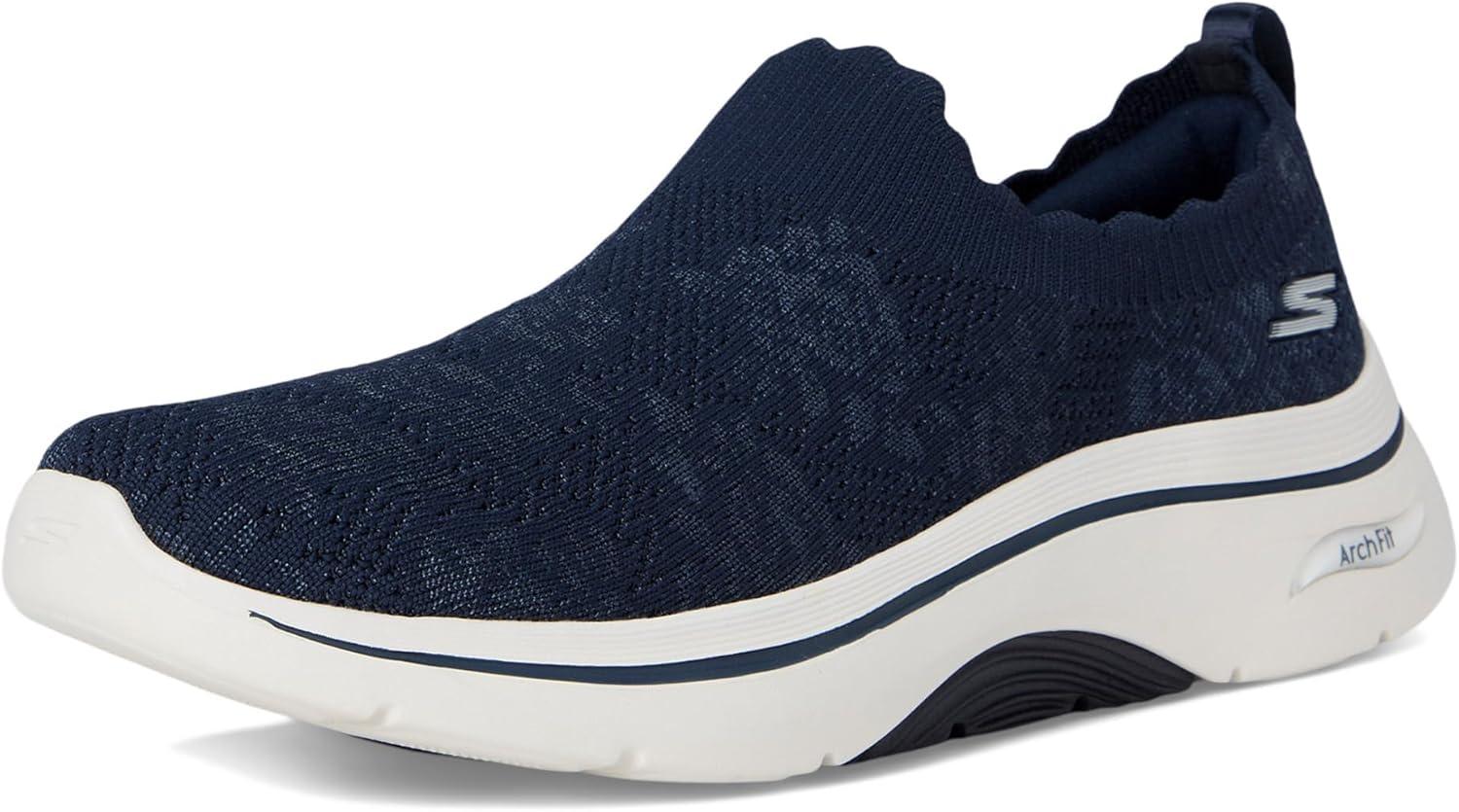 imageSkechers Womens Go Walk Arch Fit 20 Rosa LindaNavyWhite