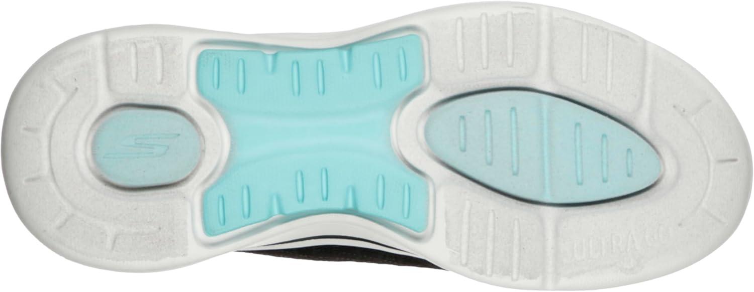 imageSkechers Womens Go Walk Arch Fit Unify BlackAqua 8